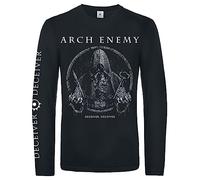 Arch Enemy Deceiver Hombre Camiseta Manga Larga Negro 100% algodón Regular