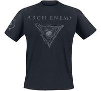 Arch Enemy Demon Skull Hombre Camiseta Negro 100% algodón Regular