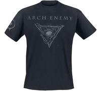 Arch Enemy Demon Skull Hombre Camiseta Negro 3XL 100% algodón Regular