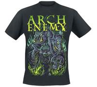 Arch Enemy Ritual Hombre Camiseta Negro 5XL 100% algodón Vorne Bedruckt, Hinten Bedruckt Regular