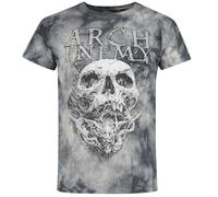 Arch Enemy Set The Flames Hombre Camiseta Gris 100% algodón Regular