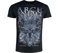 Arch Enemy Will To Power Hombre Camiseta Negro 100% algodón Regular