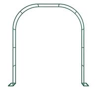 Arch Pera - Enrejado para plantas trepadoras de 120 x 350 cm, color verde, para bodas y eventos al aire libre, perfecto para jardinería de ternera y apoyo