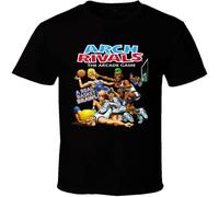 Arch Rivals Arcade Game Retro Video Game T Shirt Black XL