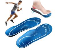 Arch Support Inserts Women, Comfort Heavy Duty Flat Feet Insoles, Cushion Shoe Accessories for Sneakers, Trainers, Boots, Running, Standing, Walking, Hiking, Everyday Use