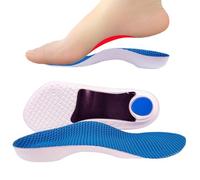 Arch Support Insoles - Arch Support Shoe Insoles | Arches Support Shoe Insole | 2 Massage Shoes Inserts | Flat Feet & Overpronation Low Arches Support Insole for Balance & Stability