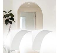 Arch Way - Kit para marco de puerta, 2 piezas de moldura interior de apertura redondeada, material de espuma para cocinas y balcones