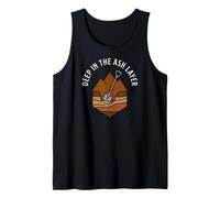Archaeologist Deep In The Ash Layer Geology Excavation Camiseta sin Mangas