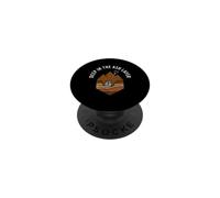 Archaeologist Deep In The Ash Layer Geology Excavation PopSockets PopGrip Adhesivo
