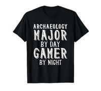 Archaeology Major by Day Gamer by Night Archaeologist Gamer Camiseta