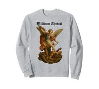 Archangel Michael derrota a Satanás - Militium Christi Sudadera