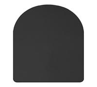 Arched Proof Hearth Pad - Fireproof Silicone Fiberglass Stove Mat | Fire Retardant Rug Fireproof Half Round Reusable Waterproof Mat | Arched Proof Hearth Pad for Fireplace & Wood Stove