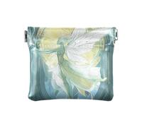 Archer Tarot - Organizador de llaves de piel sintética para monedas pequeñas, impermeable, para niñas y mujeres, Borde ornamentado de Sprite Etéreo, 1 size, Moderno
