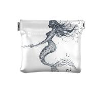 Archer Tarot - Organizador de llaves de piel sintética para monedas pequeñas, impermeable, para niñas y mujeres, Sirena única, 1 size, Moderno
