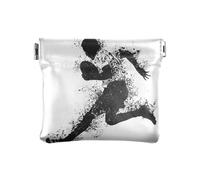 Archer Tarot - Organizador de llaves de piel sintética para monedas pequeñas, impermeable, para niñas y mujeres, Jugador de rugby, 1 size, Moderno