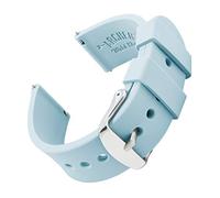 Archer Watch Straps - Correas de Reloj de Silicona Suave de Liberación Rápida (Azul Bebé, 23mm)