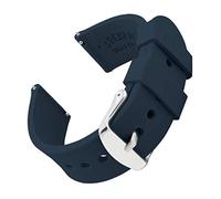 Archer Watch Straps - Correas de Reloj de Silicona Suave de Liberación Rápida (Azul Noche, 21mm)
