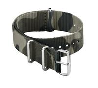 Archer Watch Straps - Correas de Reloj Estilo NATO Clásico de Nailon (Camuflaje Verde, 20mm)