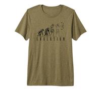 Archery Archer Man Evolution, Divertido Cazador con Arco Compuesto Camiseta Premium