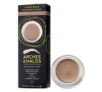 Arches and Halos Pomada de lujo para cejas - Pomada vegana para cejas - Color cremoso y de larga duración para cejas limpias y definidas - Rubio soleado - 1 onza