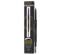 Arches & Halos Micro Defining Brow Pencil - Para una prueba de manchas de cejas ms completa y definida que es vegana y crueldad sin maquillaje - rub
