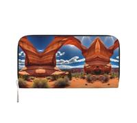Arches National Park - Cartera de mano con estampado estándar para mujer, cartera con bolsillo con cremallera, bolso de mano de moda como regalo
