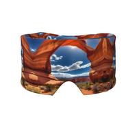 Arches National Park - Máscara de ojos para dormir con estampado estándar, suave y cómoda, para hombres y mujeres