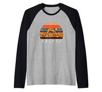 Arches National Park Moab Utah Vintage Camiseta Manga Raglan
