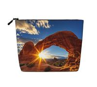 Arches National Park - Neceser versátil de viaje, perfecto para uso diario y viajes de negocios, Black, Talla única, Neceser