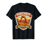 Arches National Park Souvenir Utah Visitor Memorabilia Senderista Camiseta
