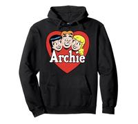 Archie Comics Archie Betty Veronica Heart Sudadera con Capucha