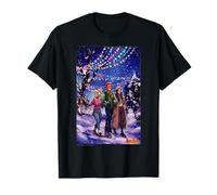 Archie Comics Betty Veronica Christmas Winter Walk Poster Camiseta