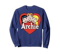Archie Comics Betty Veronica Heart Trio Sudadera