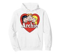 Archie Comics Betty Veronica Heart Trio Sudadera con Capucha