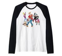 Archie Comics The Archies Rock Band Jamming Camiseta Manga Raglan