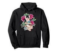 Archie Comics Veronica Lodge Tattoo Rose Sudadera con Capucha