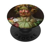 Archimboldo Vertumnus Fruta Cara Renacimiento Arte Fino Divertido PopSockets PopGrip Adhesivo
