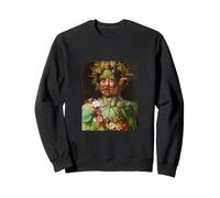 Archimboldo Vertumnus Fruta Cara Renacimiento Arte Fino Divertido Sudadera