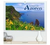 Archipel der Azoren im Nordatlantik (hochwertiger Premium Wandkalender 2026 DIN A2 quer), Kunstdruck in Hochglanz: Erkundungen auf den Habichtsinseln ... Terceira, Flores, Faial, Pico und Sao Jorge