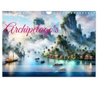 Archipelago's Exotic paradise trip (Wall Calendar 2026 DIN A4 landscape), CALVENDO 12 Month Wall Calendar: Exotic island world reminiscent of the Indonesian archipelago.