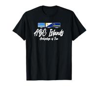Archipiélago de la diversión de Las Islas ABC Aruba Bonaire y Curazao Camiseta