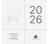 Architect & Designer Journal | Creative Journal for Architects, Interior Designers, and Design Professionals: Includes monthly and weekly planner with ... chair per month with detailed information.