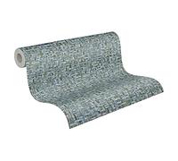 Architects Paper 377063 37706-3 - Papel pintado con aspecto de madera (10,05 x 0,53 m), color azul