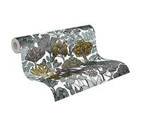 Architects Paper 377573 37757-3 Jungle - Papel pintado (impresión no tejida, 10,05 m x 0,53 m), color verde y amarillo