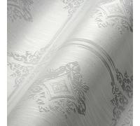 Architects Paper 961991 - Papel pintado, Grau, Weiß, 10,05 m (Länge) x 0,53 m (Breite)