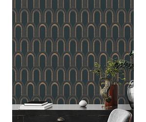 Architects Paper Art Deco 391762 - Papel pintado no tejido, diseño retro, 10,05 m x 0,53 m, fabricado en Alemania