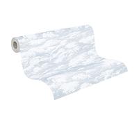 Architects Paper Clouds Jungle 377052 37705-2 - Papel pintado (10,05 m x 0,53 m), color gris y blanco
