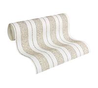 Architects Paper papel pintado de tejido-no-tejido revistiendo Pigment Quarzit blanco 10,05 m x 0,53 m 954619