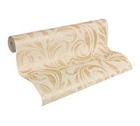 Architects Paper papel pintado Nobile beige crema metálico 10,05 m x 0,70 m 959404