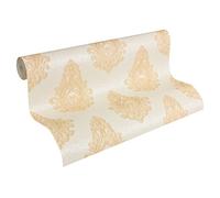 Architects Paper papel pintado Nobile crema metálico blanco 10,05 m x 0,70 m 959811